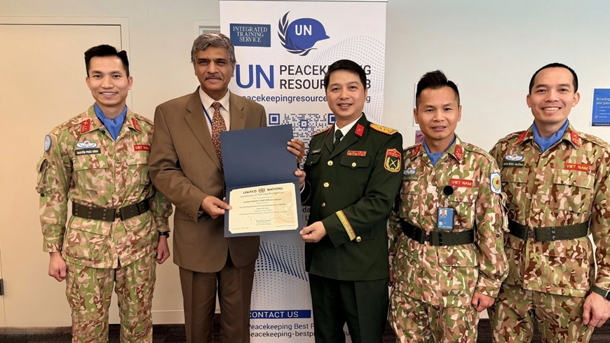Milestone affirms Vietnam’s capacity in U.N. peacekeeping training